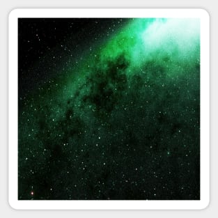 Colorful Universe Nebula Galaxy And Stars Sticker